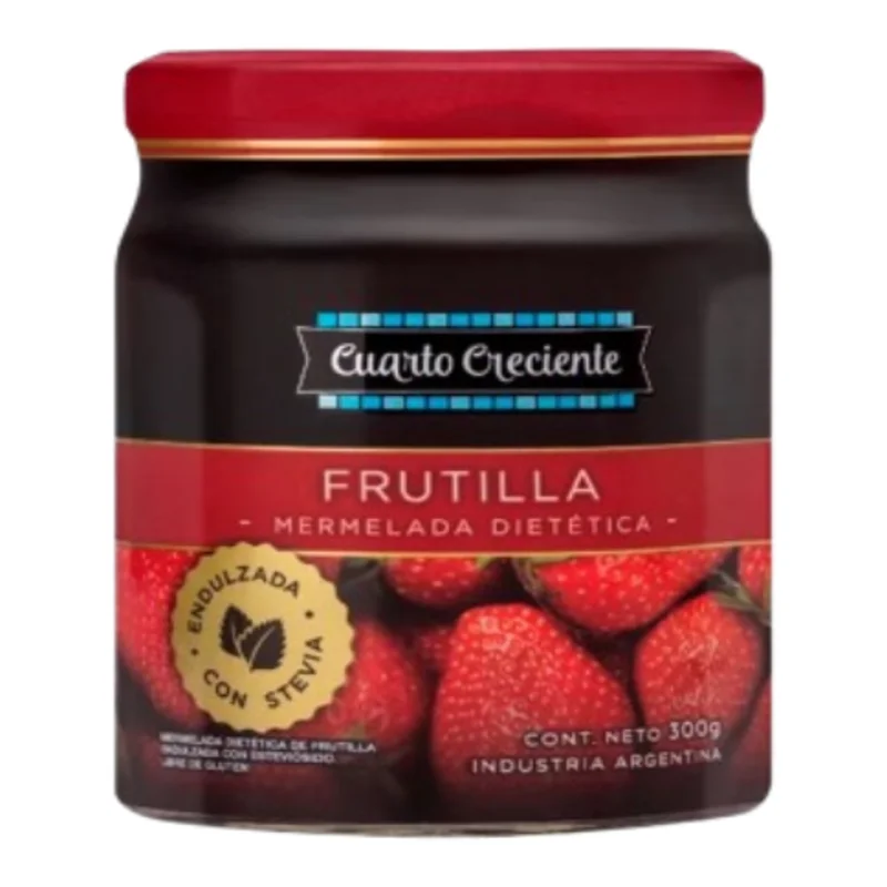 Merm Frutilla Stevia C Creciente x280g