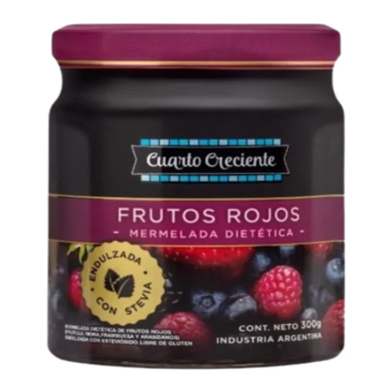 Merm Frutos Rojos con Stevia Cuarto Creciente x280g