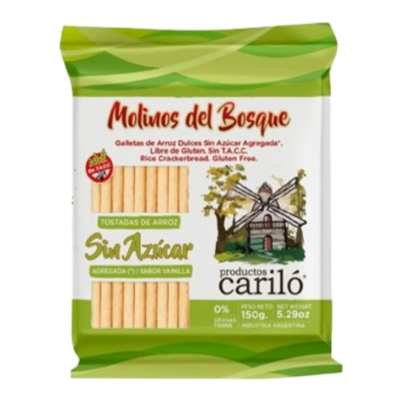 Tostada de Arroz Light Carilo x150g