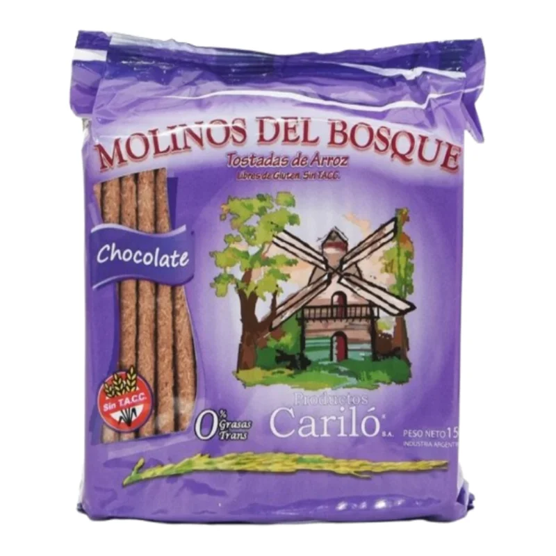 Tostadas de Arroz Chocolate Carilo x150g
